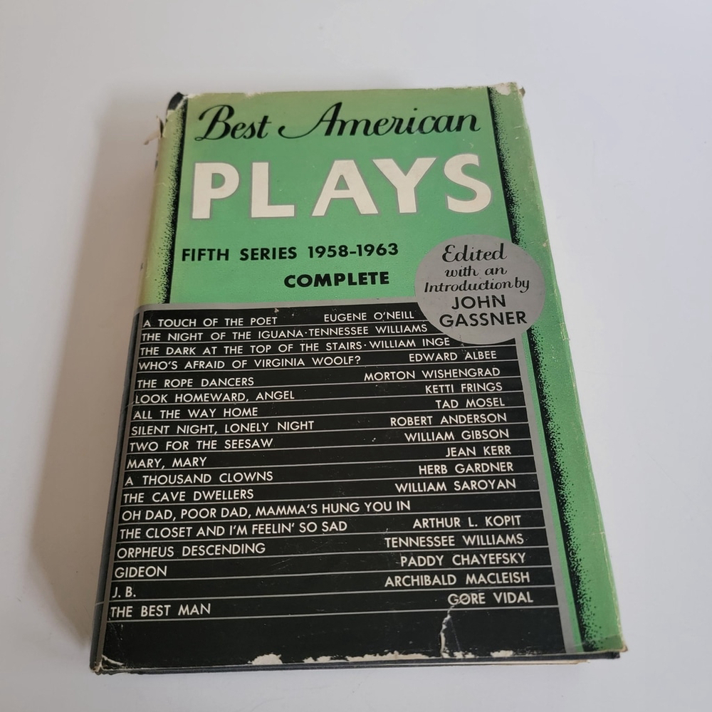 Best American Plays Book Fifth Series 1958-1963 Complete